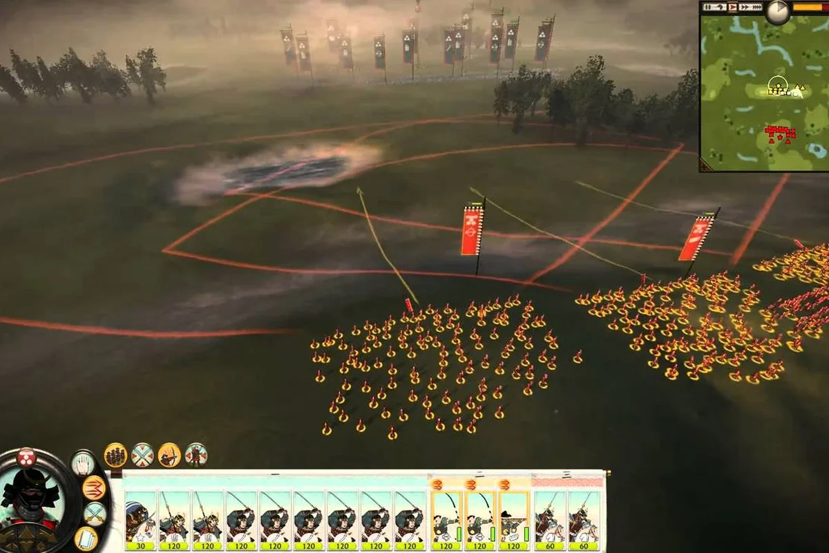 Total War: SHOGUN 2 戦闘で増援を制御する方法