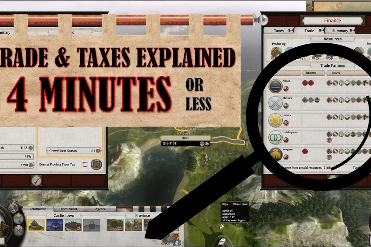 Total War: SHOGUN 2 How to Avoid Bankruptcy & Koku Drain