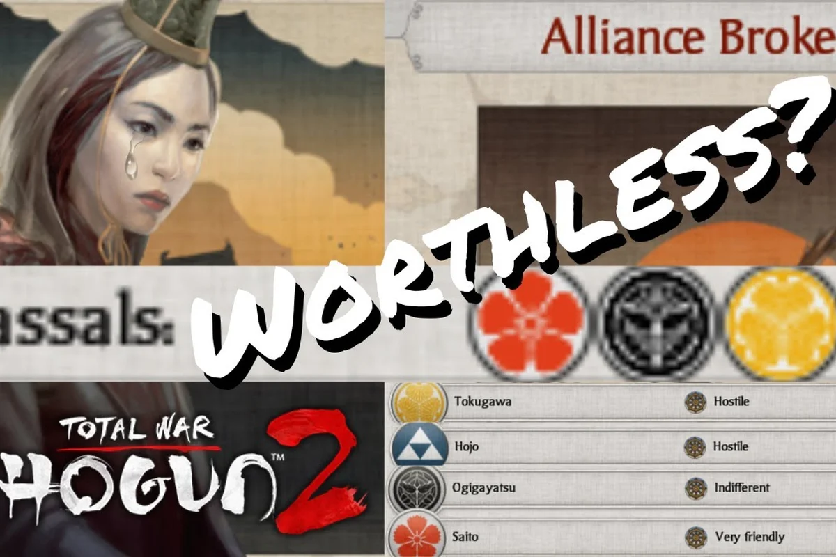 Total War: SHOGUN 2 Realm Divide前に同盟を結ぶ方法